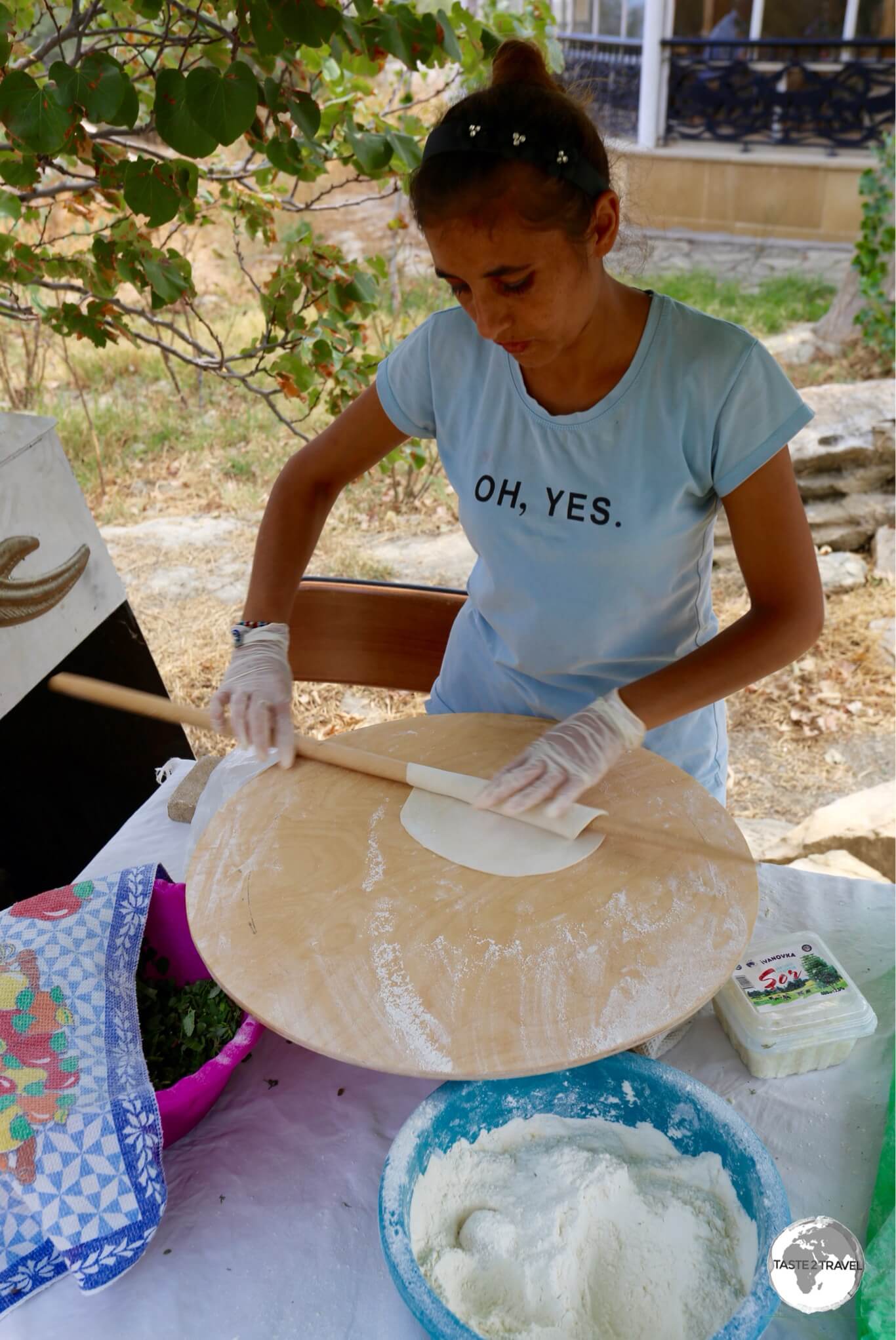 Qutab is a popular snack in Azerbaijan.