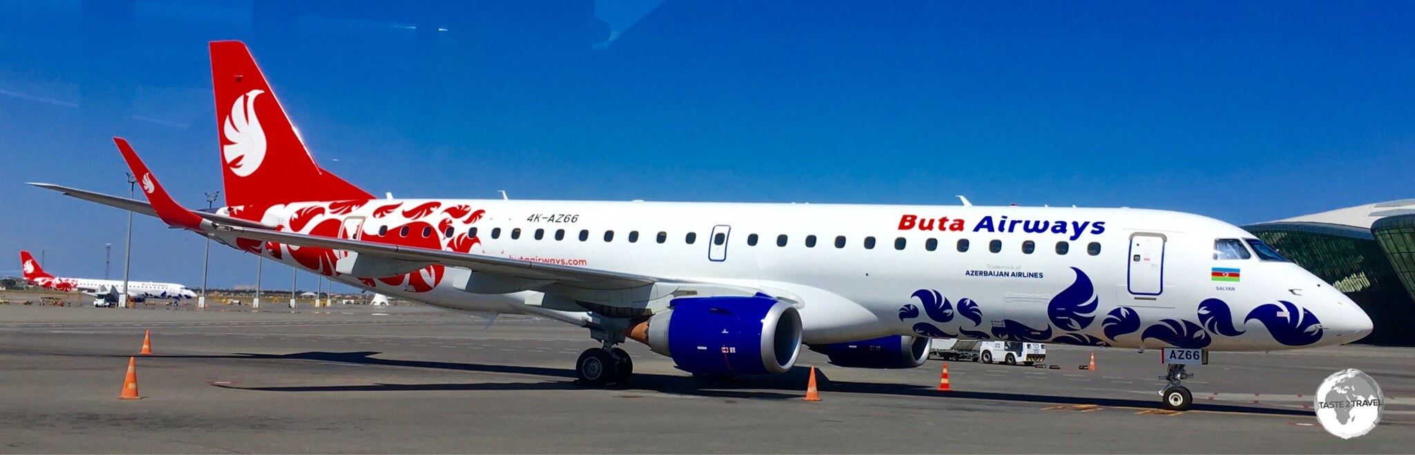Buta Airways at Heydar Aliyev International Airport.