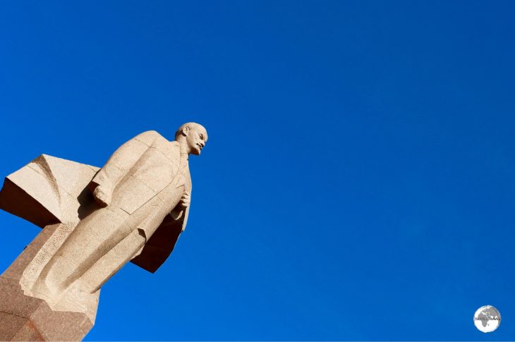 Lenin Statue in Tiraspol.