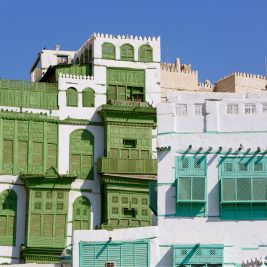 The historic old town of Jeddah, the Al Balad district, is registered as a UNESCO World Heritage site and is one of many highlights of Saudi Arabia.