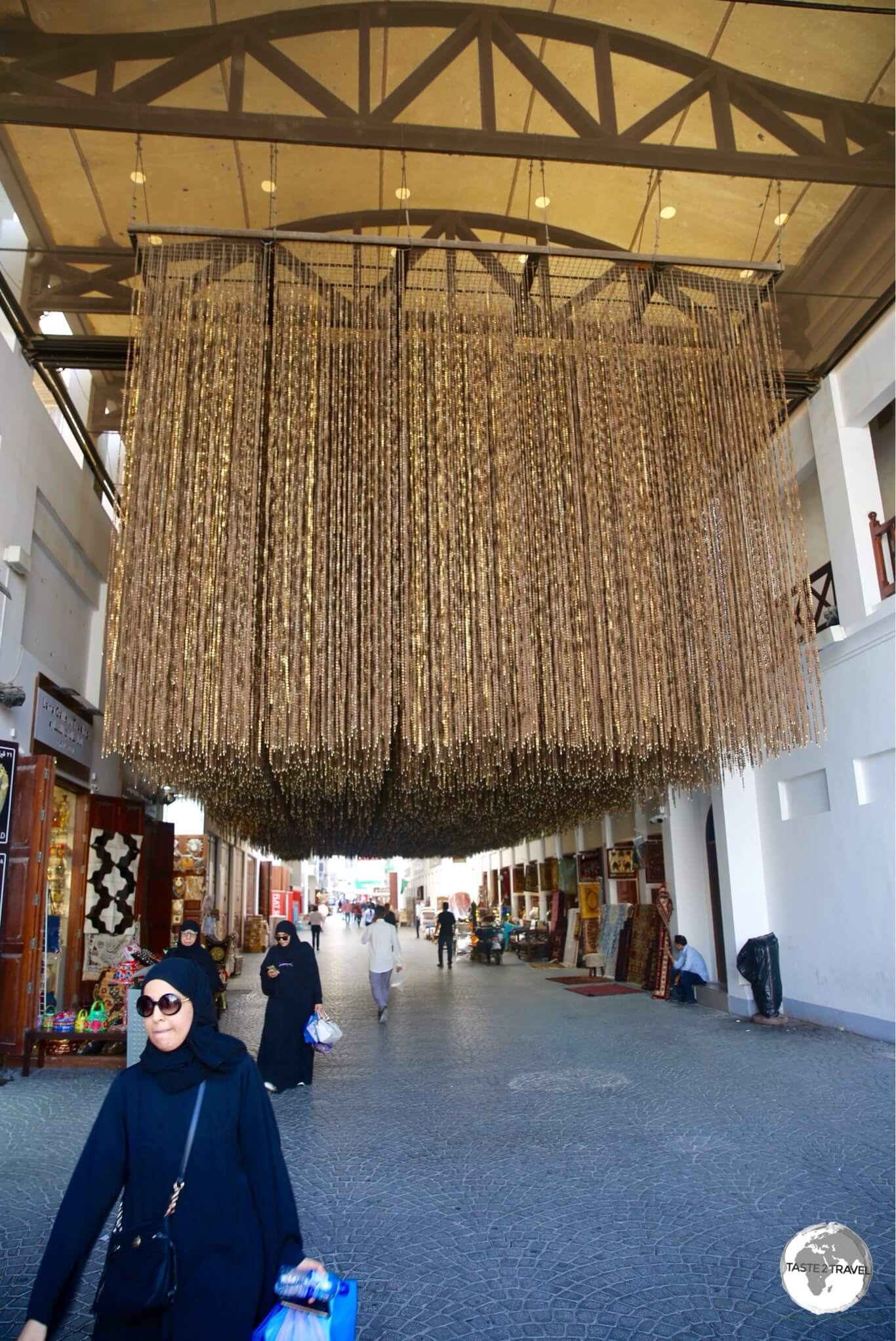 The entrance to Manama souk.