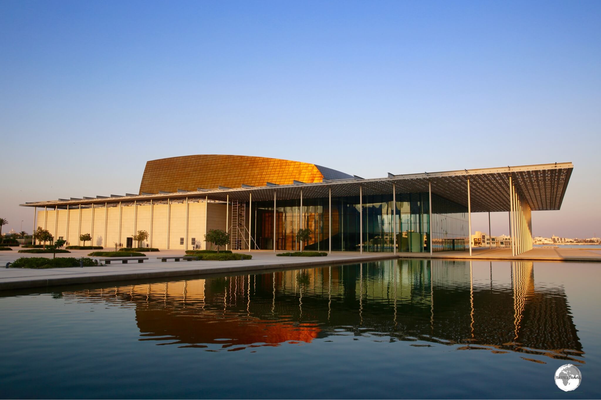 The National Theatre of Bahrain, whose architectural design was inspired by the tales of 1,001 Arabian Nights has a seating capacity of 1,001.