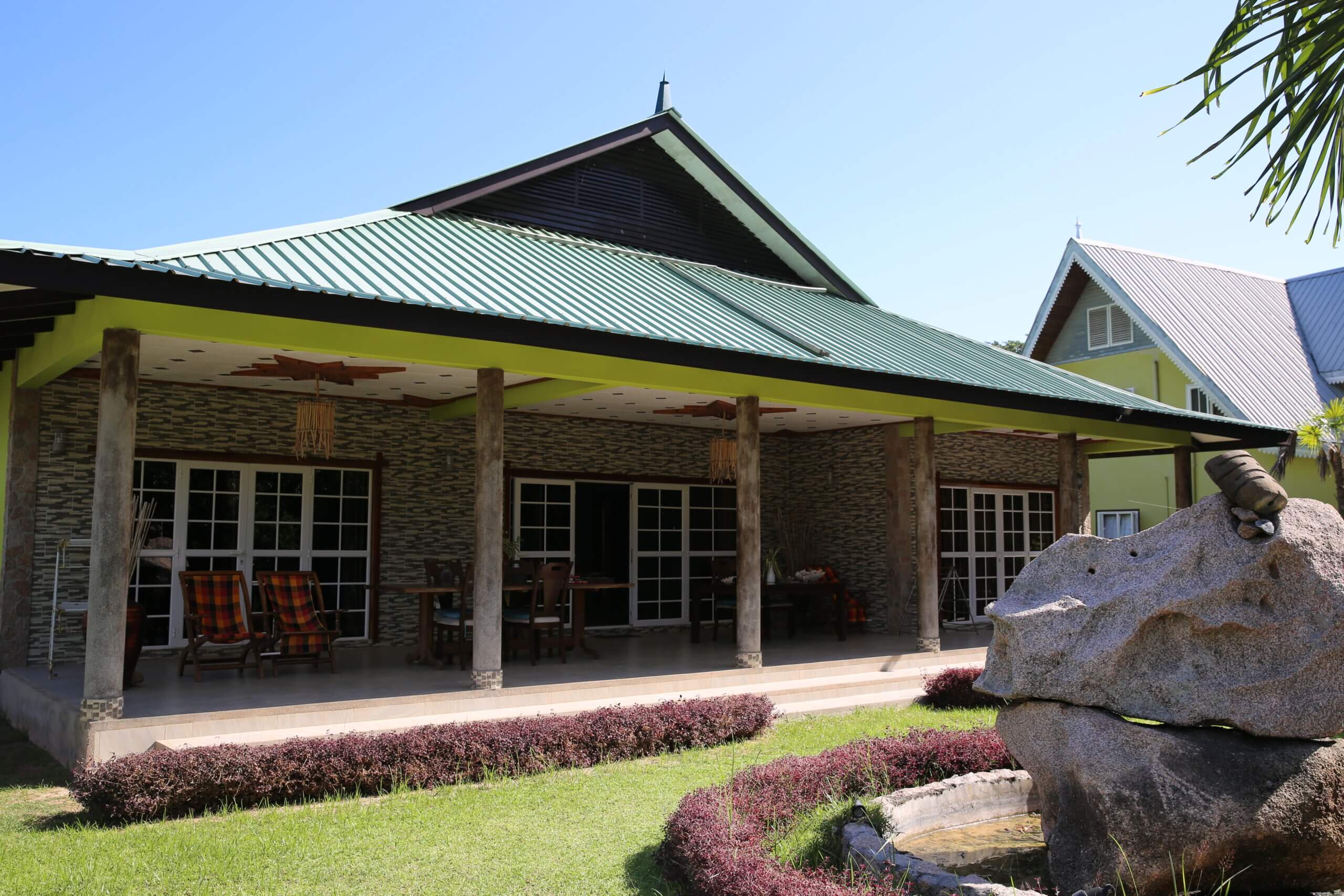 Elje Villa, my favourite guest house on La Digue Island. 