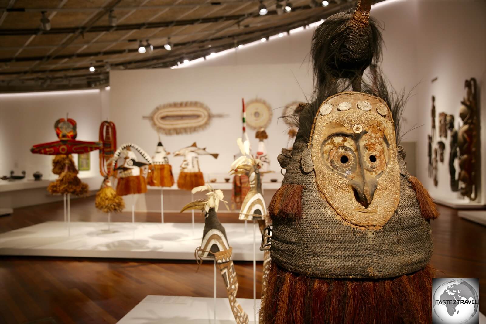 The National Museum & Art Gallery in Port Moresby showcases the many diverse tribal cultures which can still be found in modern-day PNG. 