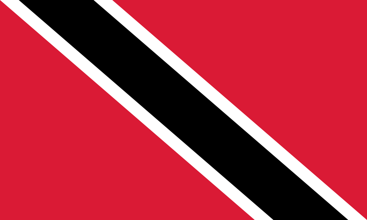 Flag of Trinidad and Tobago.