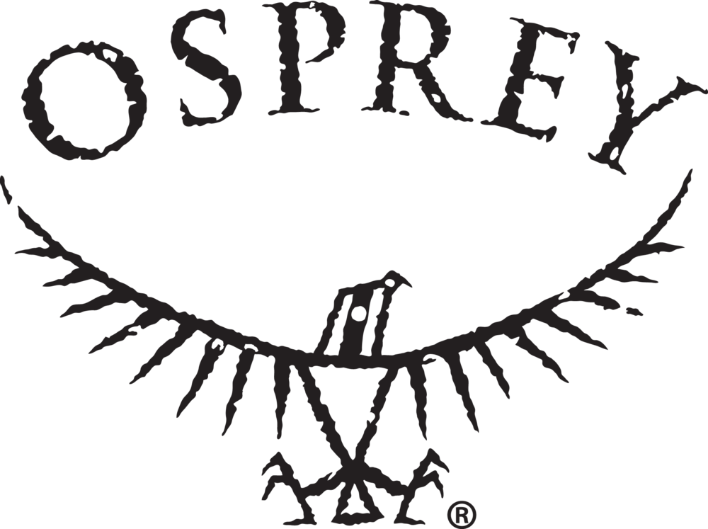 The Osprey bird logo. 