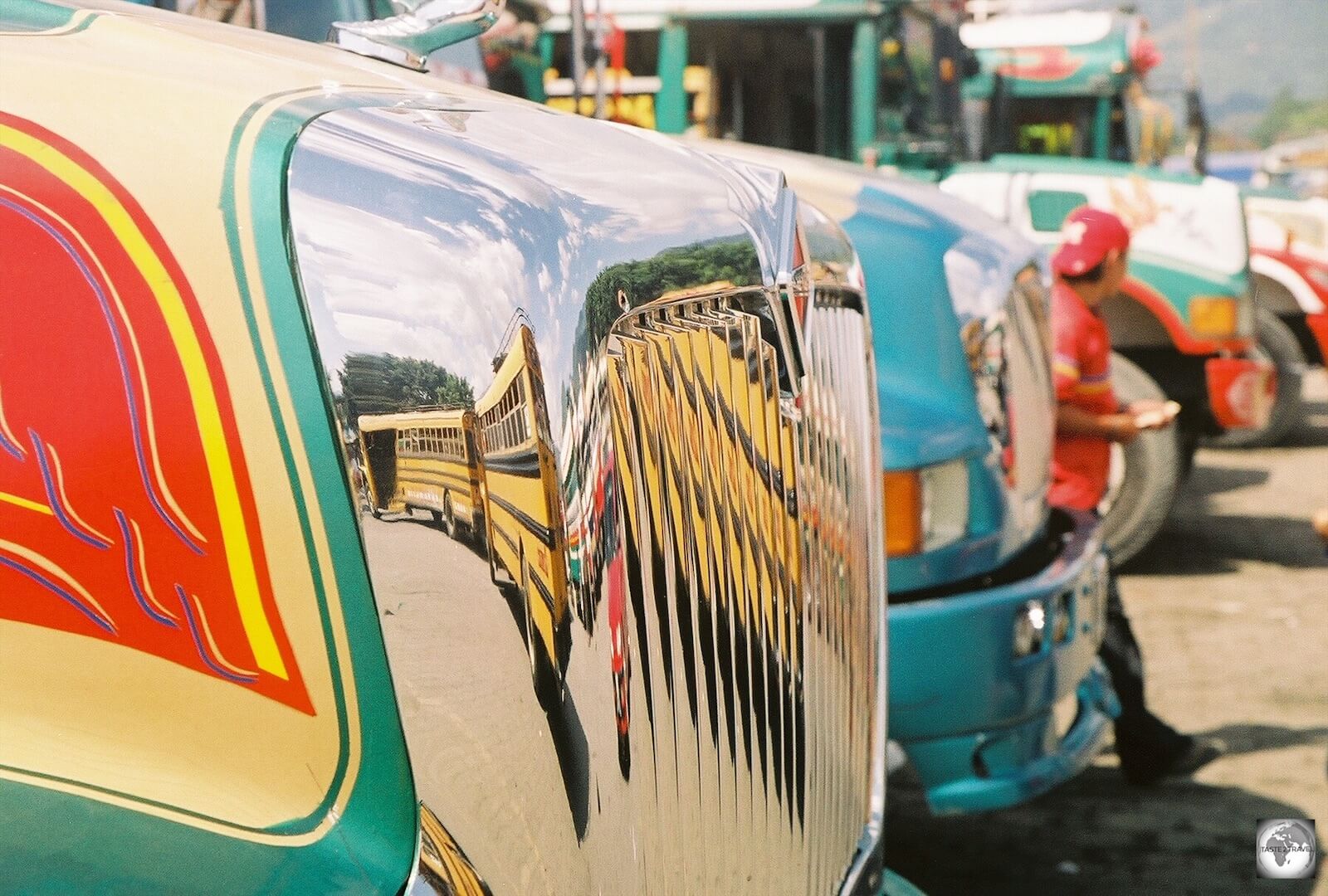 Buses in Guatemala