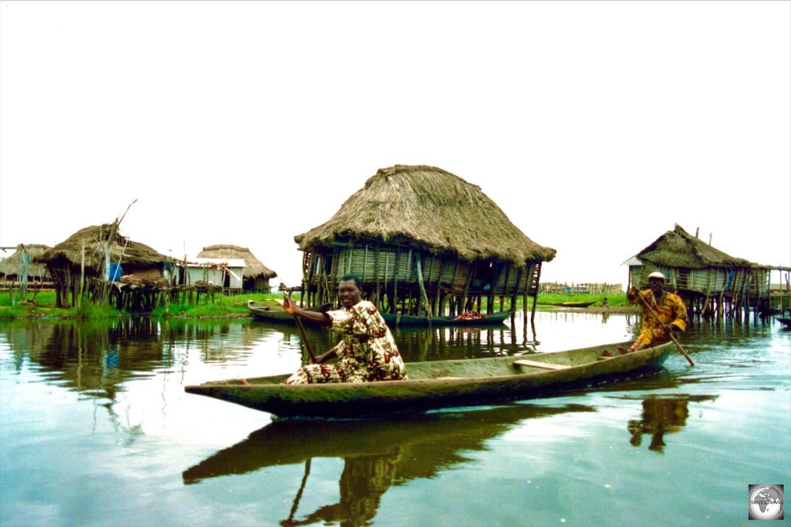 The stilted village of Ganvie, Benin