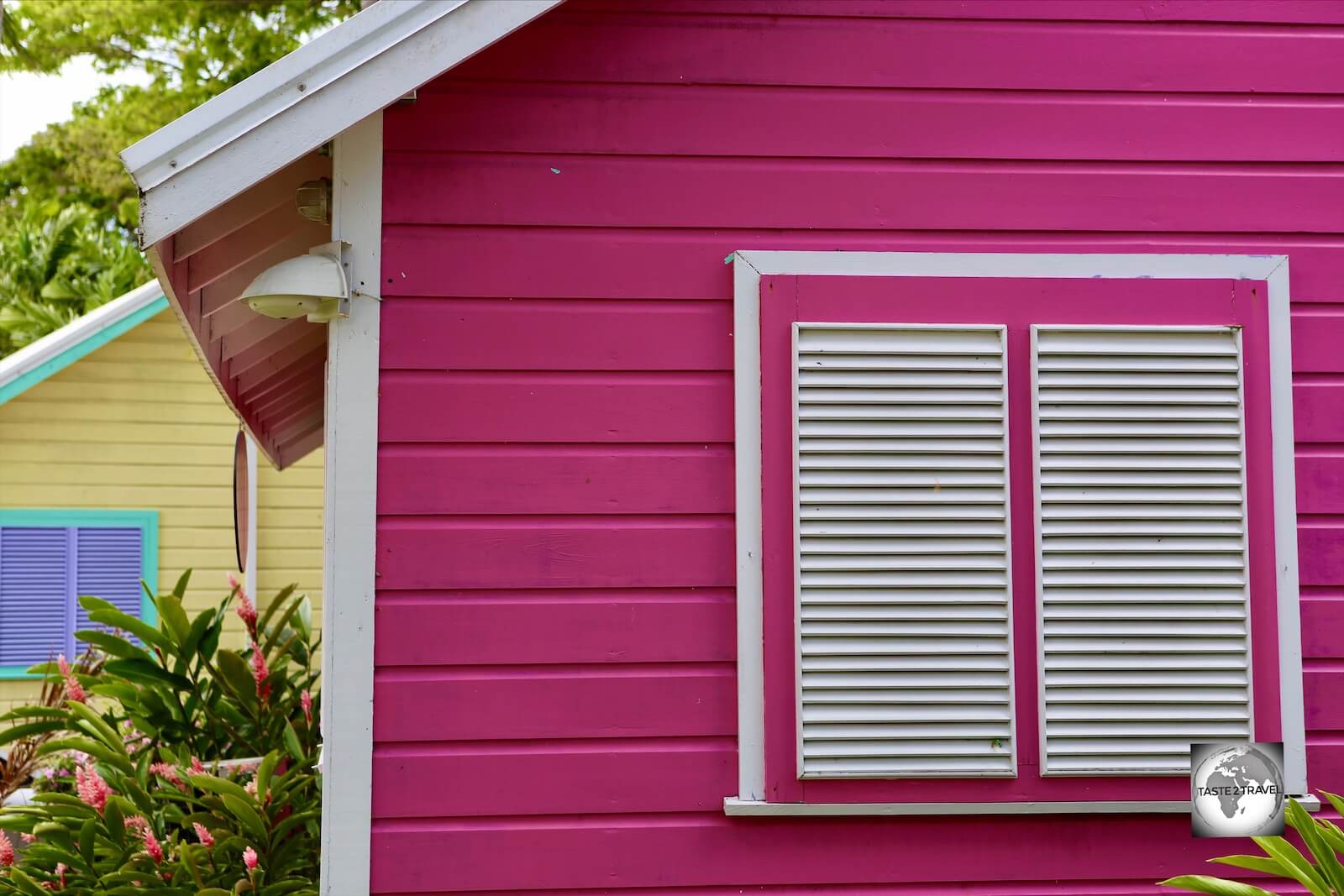 Colourful Chattel Houses, Barbados.