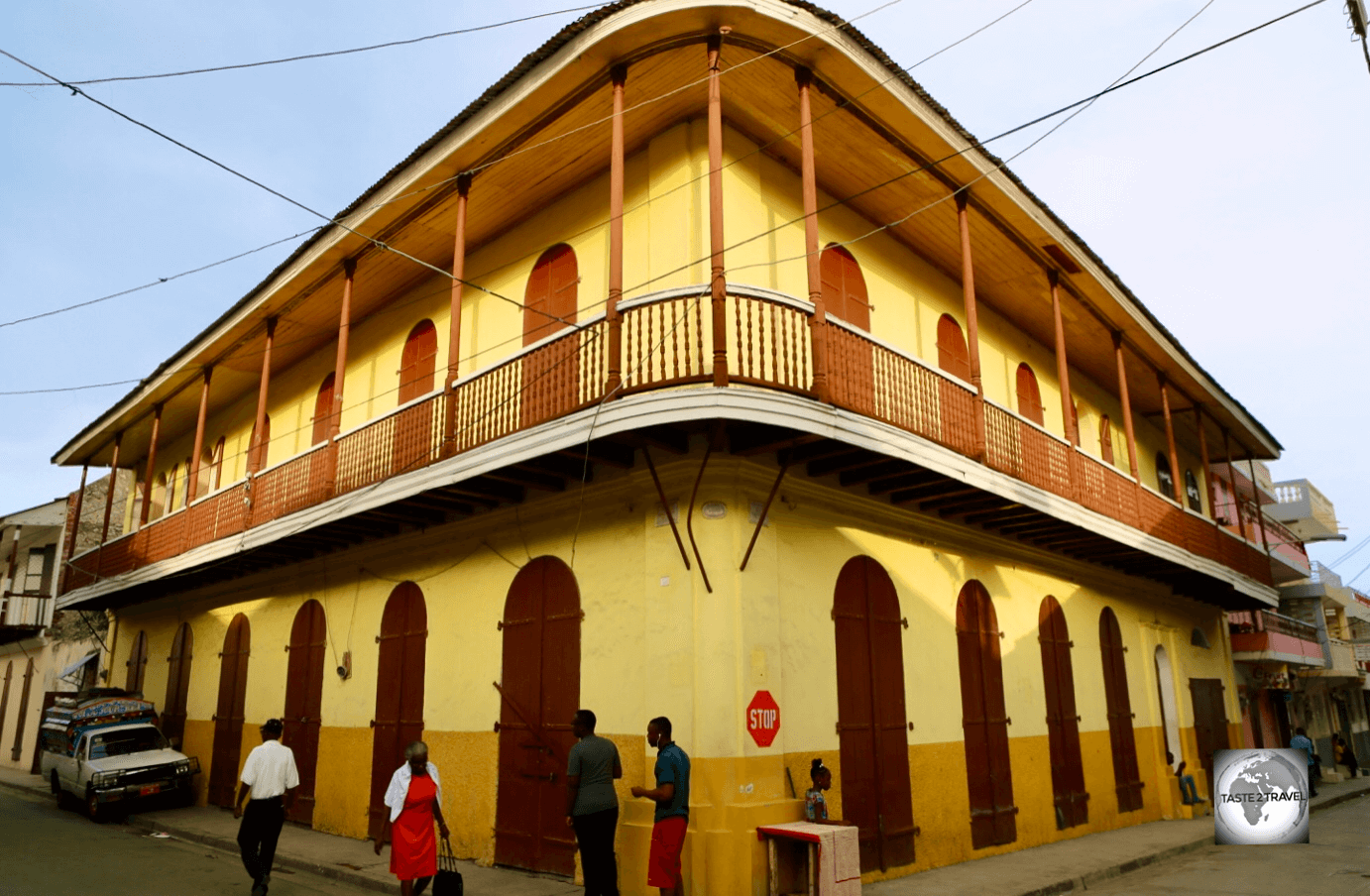 The UNESCO-listed old town of Cap-Haïtien. 