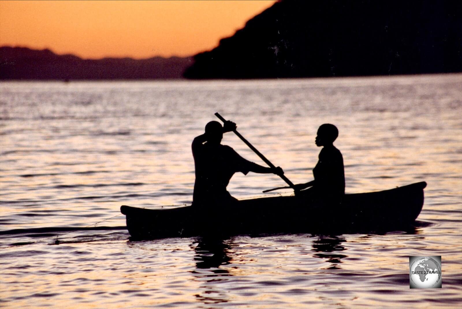 Sunset Lake Malawi