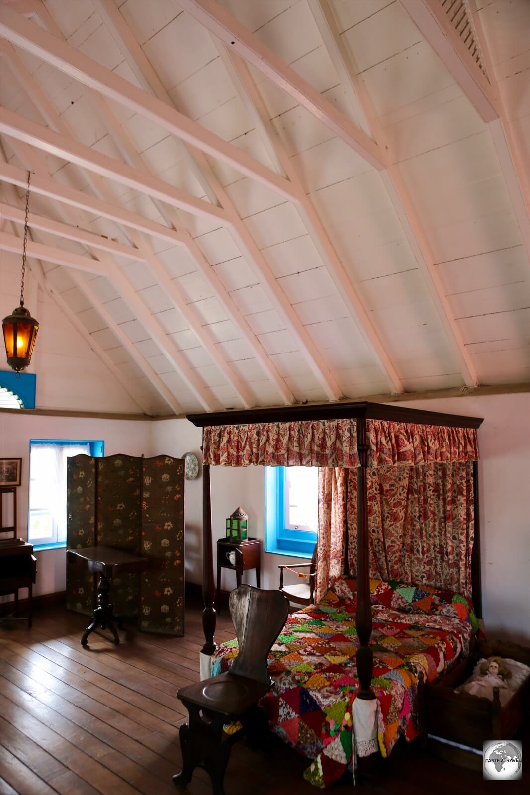 Displays at the St. Eustatius Historical Foundation Museum.