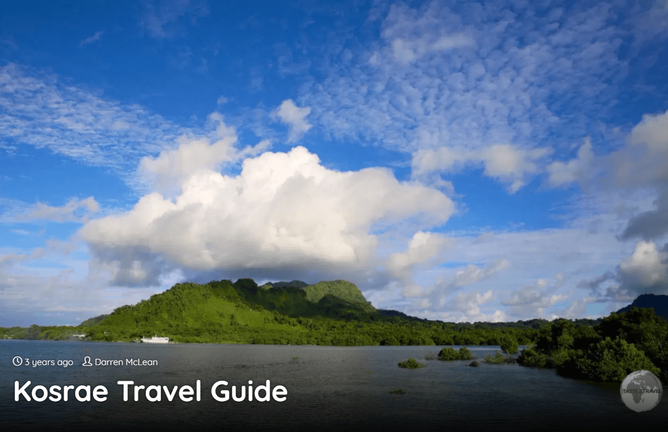 Cover Image: Kosrae Travel Guide