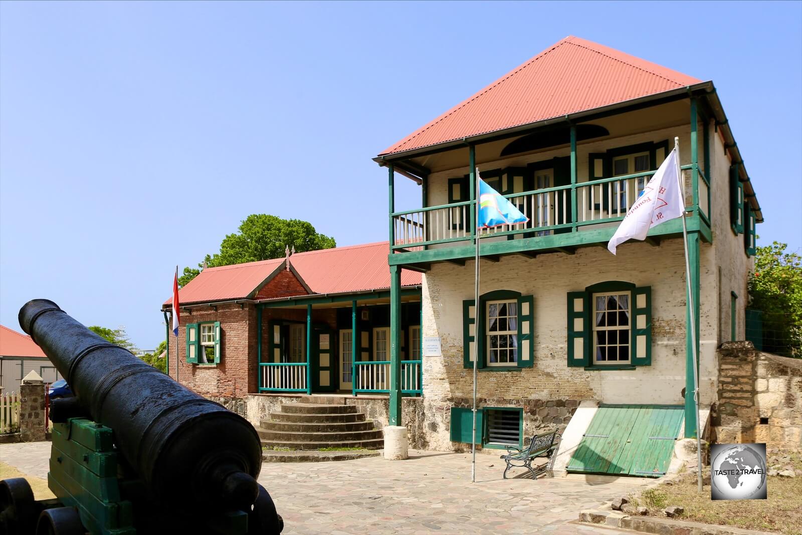 The St. Eustatius Historical Foundation Museum. 