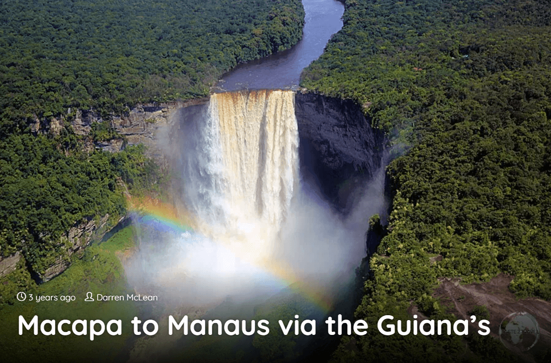 Macapa to Manaus Guide Image