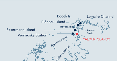 Yalour Island location map.