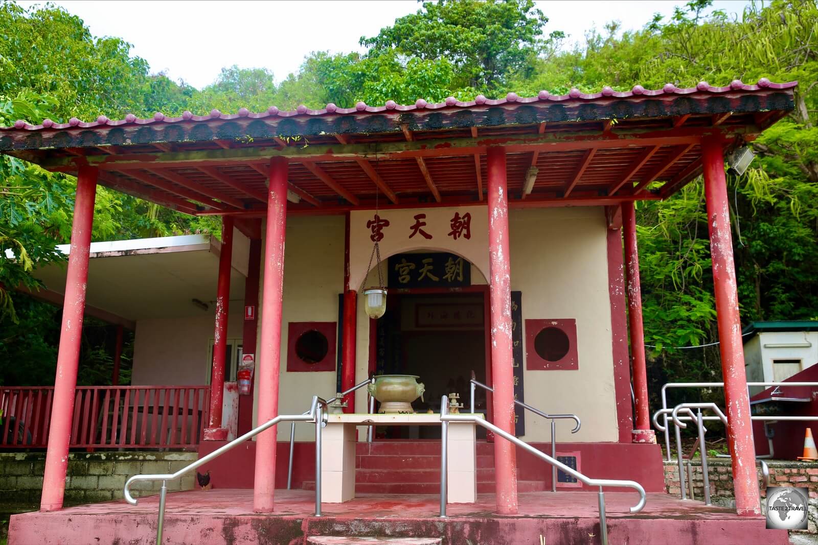 Tai Pak Kong Temple serves the Chinese community at Settlement on Christmas Island.