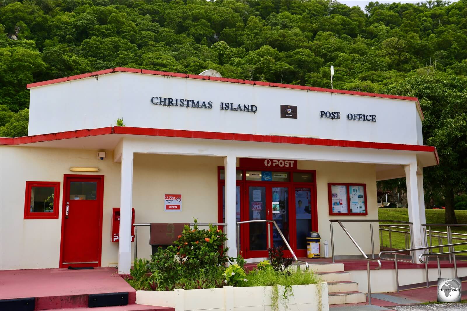 The Christmas Island post office.