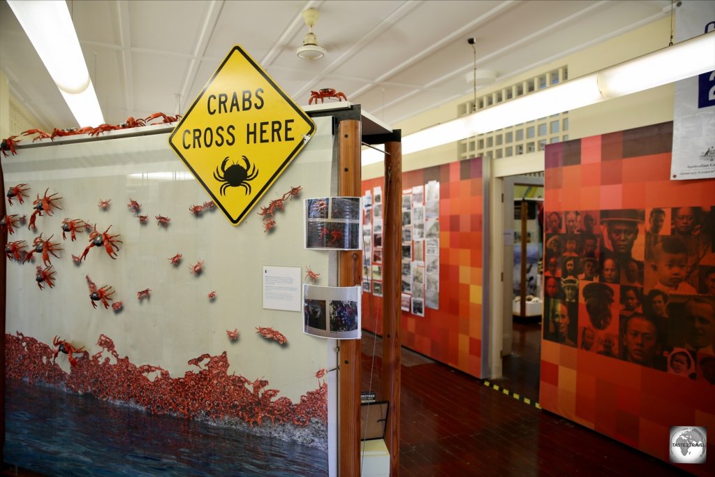 A museum display at Tai Jin house.