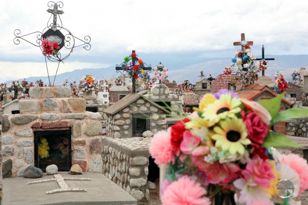 A cemetery in Salta, Argentina.