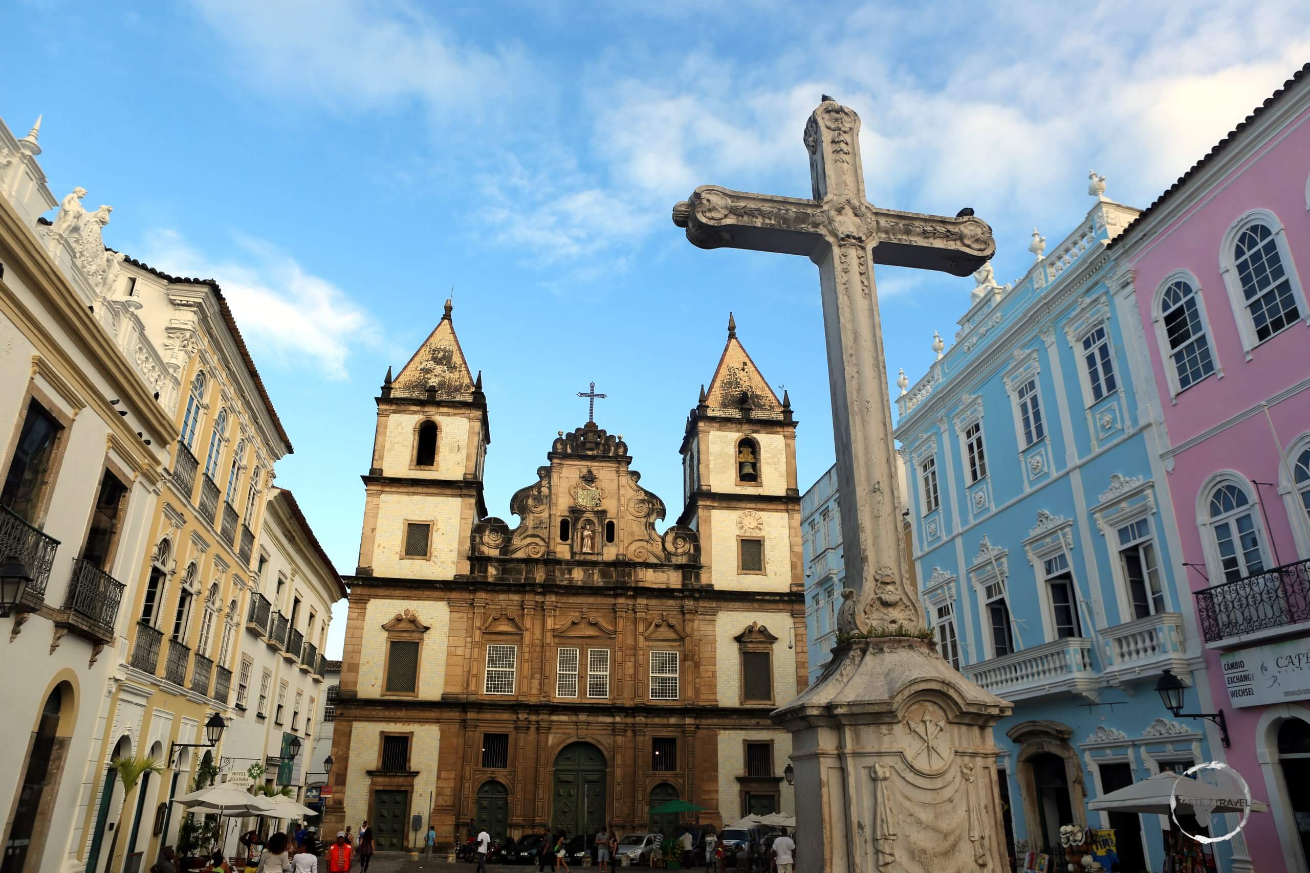 South America Travel Quiz: The São Francisco Church and Convent of Salvador is located in the historical centre of Salvador, in the State of Bahia, Brazil.