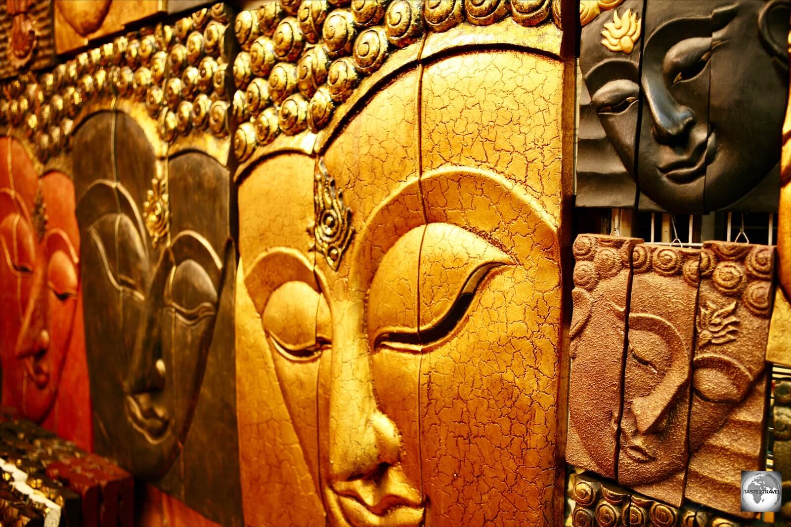 Buddha Images, Bangkok, Thailand