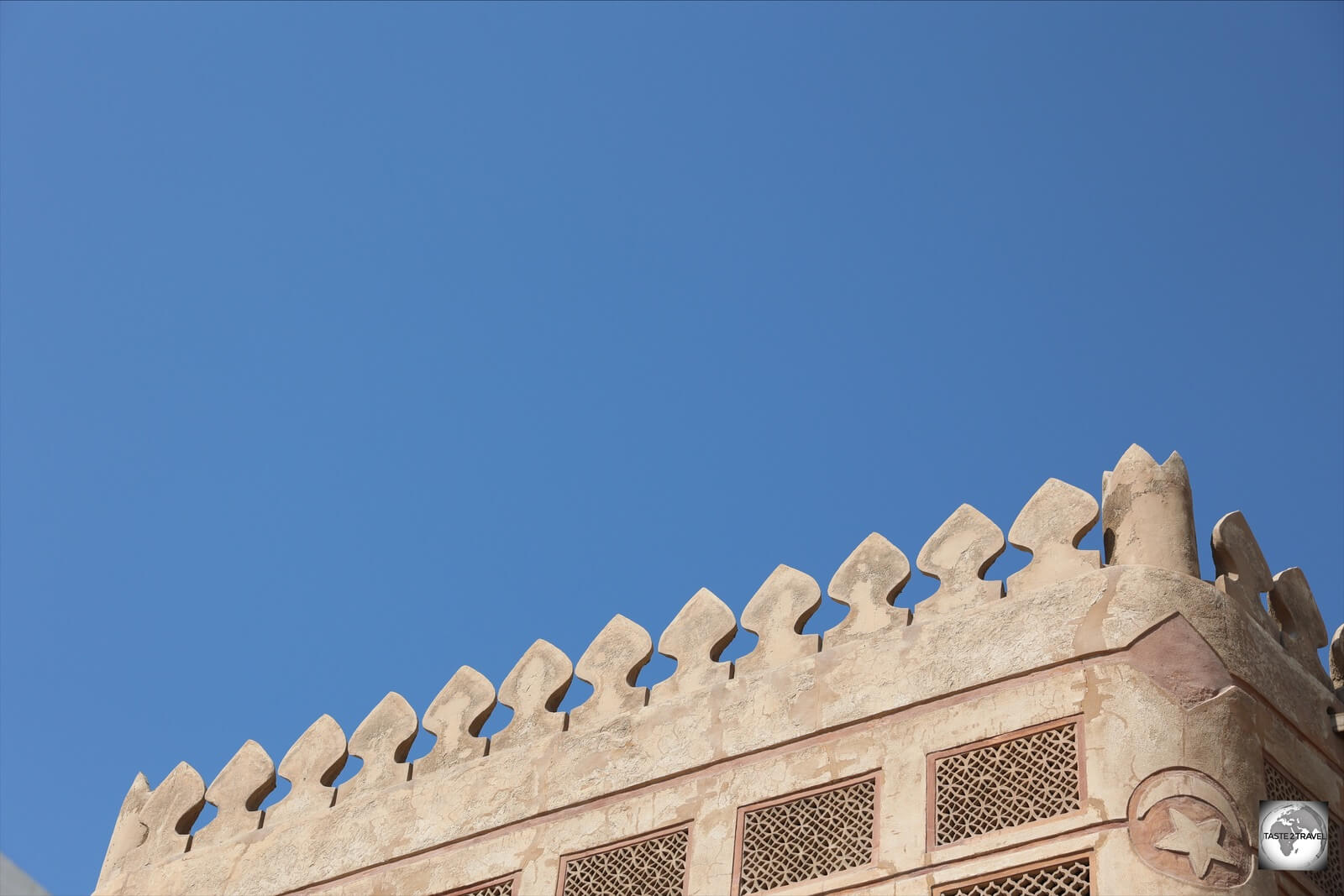 Detail of the Siyadi Majlis, part of the Siyadi house property. 