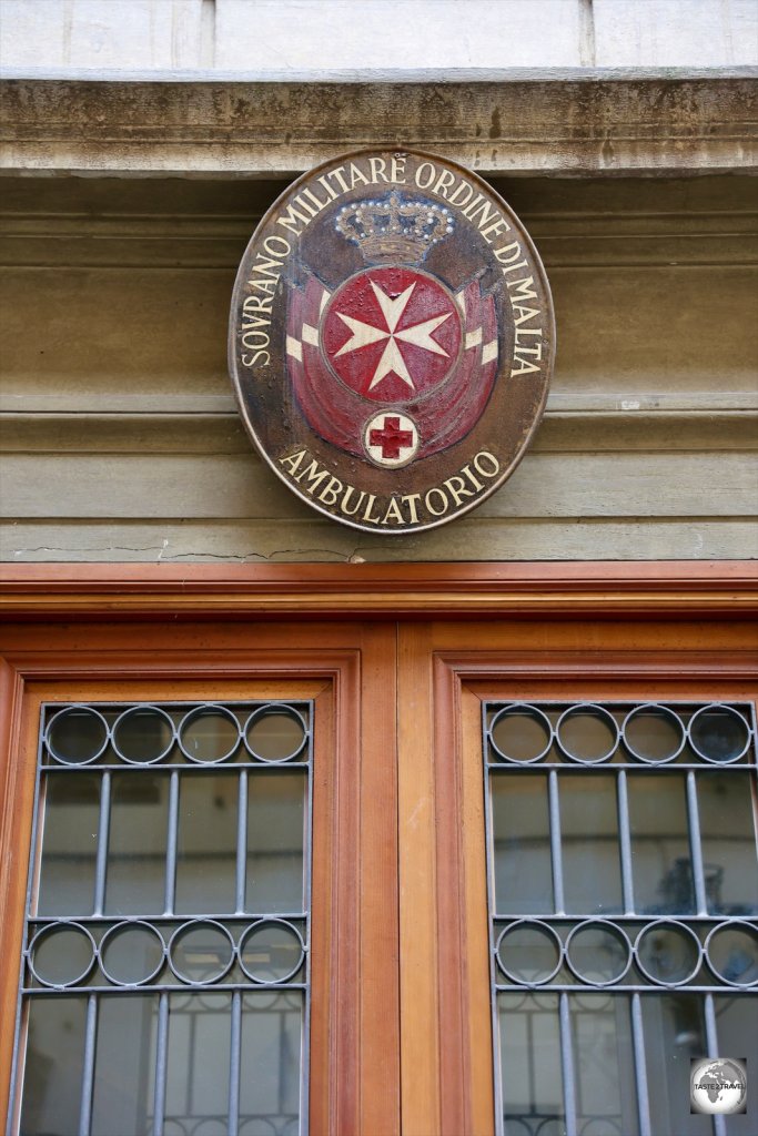 The entrance to the administration section of the Magistral Palace.