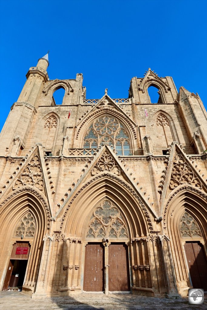 Consecrated in 1328, St. Nicholas cathedral was converted into a mosque after the Ottoman Empire captured Famagusta in 1571.