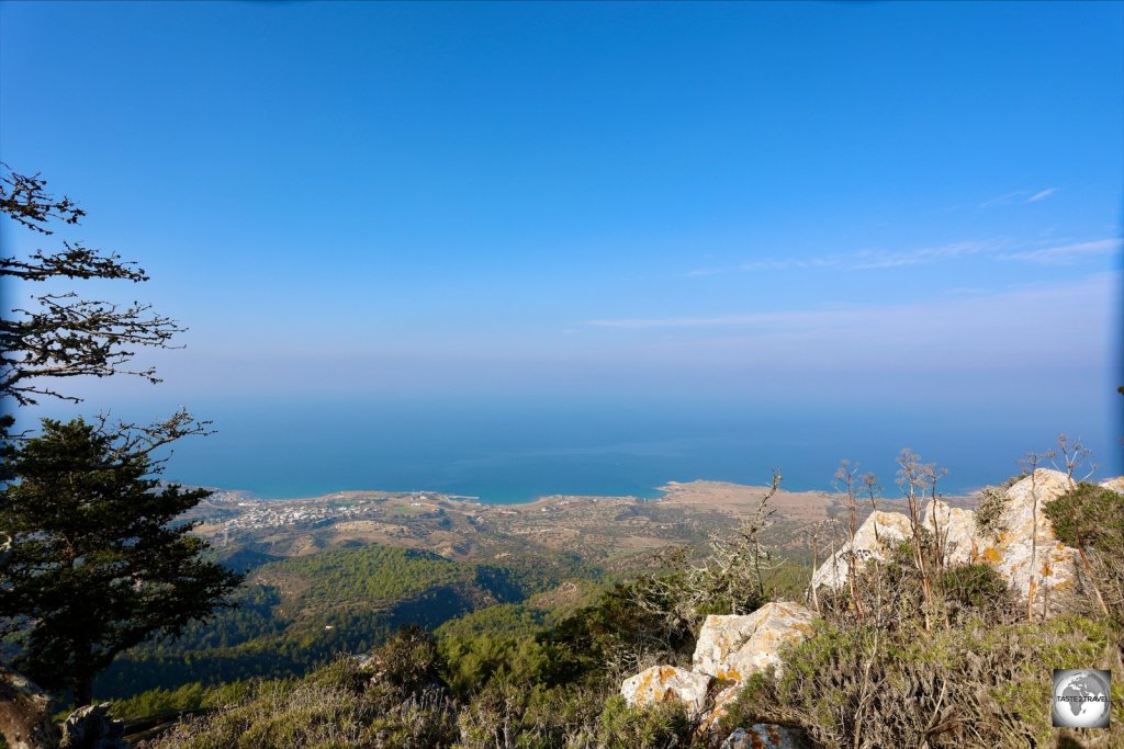 Perched on a high peak in the Kyrenia mountains, Kantara castle offers sweeping views of the north coast of Cyprus.