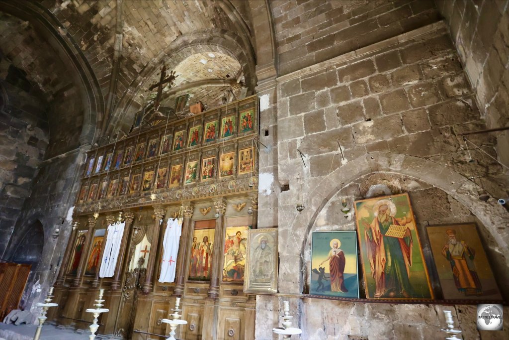 Ayia Asprophorusa church at Bellapais Abbey was converted into an orthodox church.