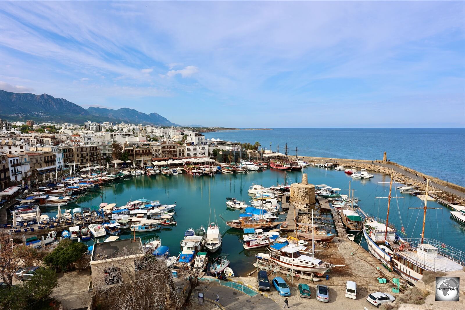 Cover Photo: View of Kyrenia harbour from Kyrenia castle.