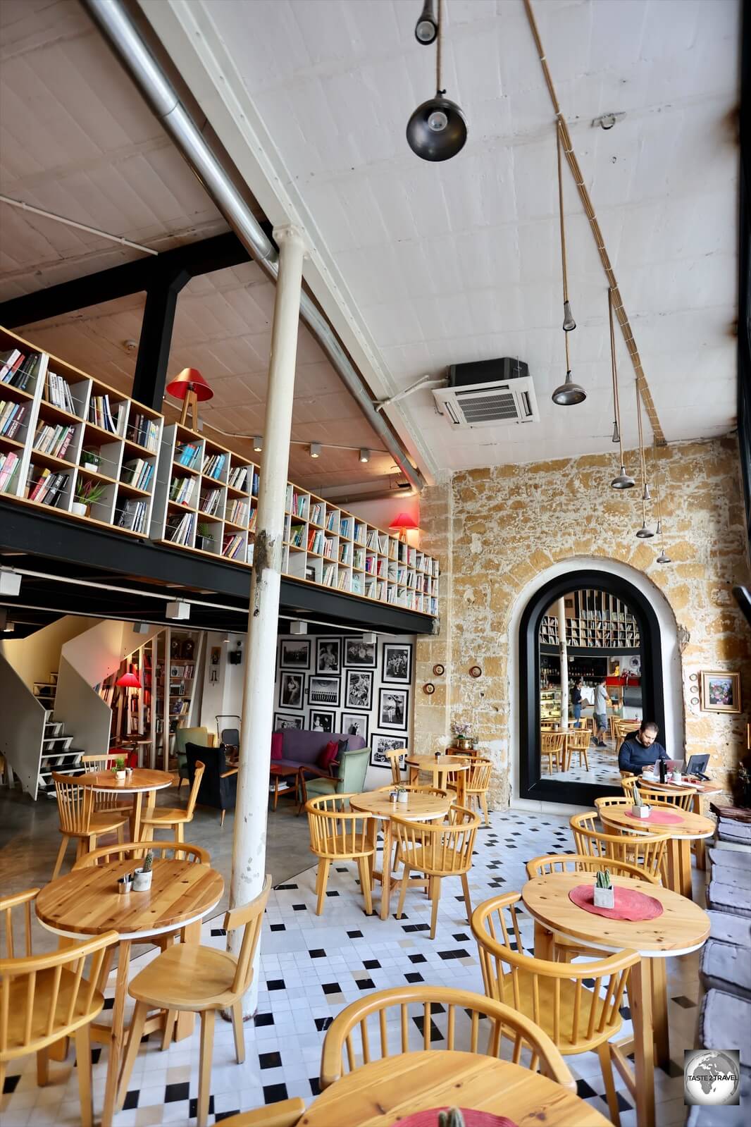 Café No.3 is located a short walk from the Ledra Street crossing in North Nicosia.