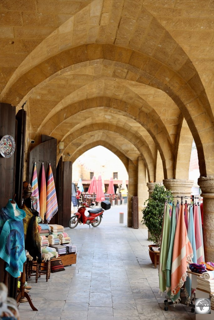 Giftshops occupy the many rooms of Büyük Han, a former caravanserai.