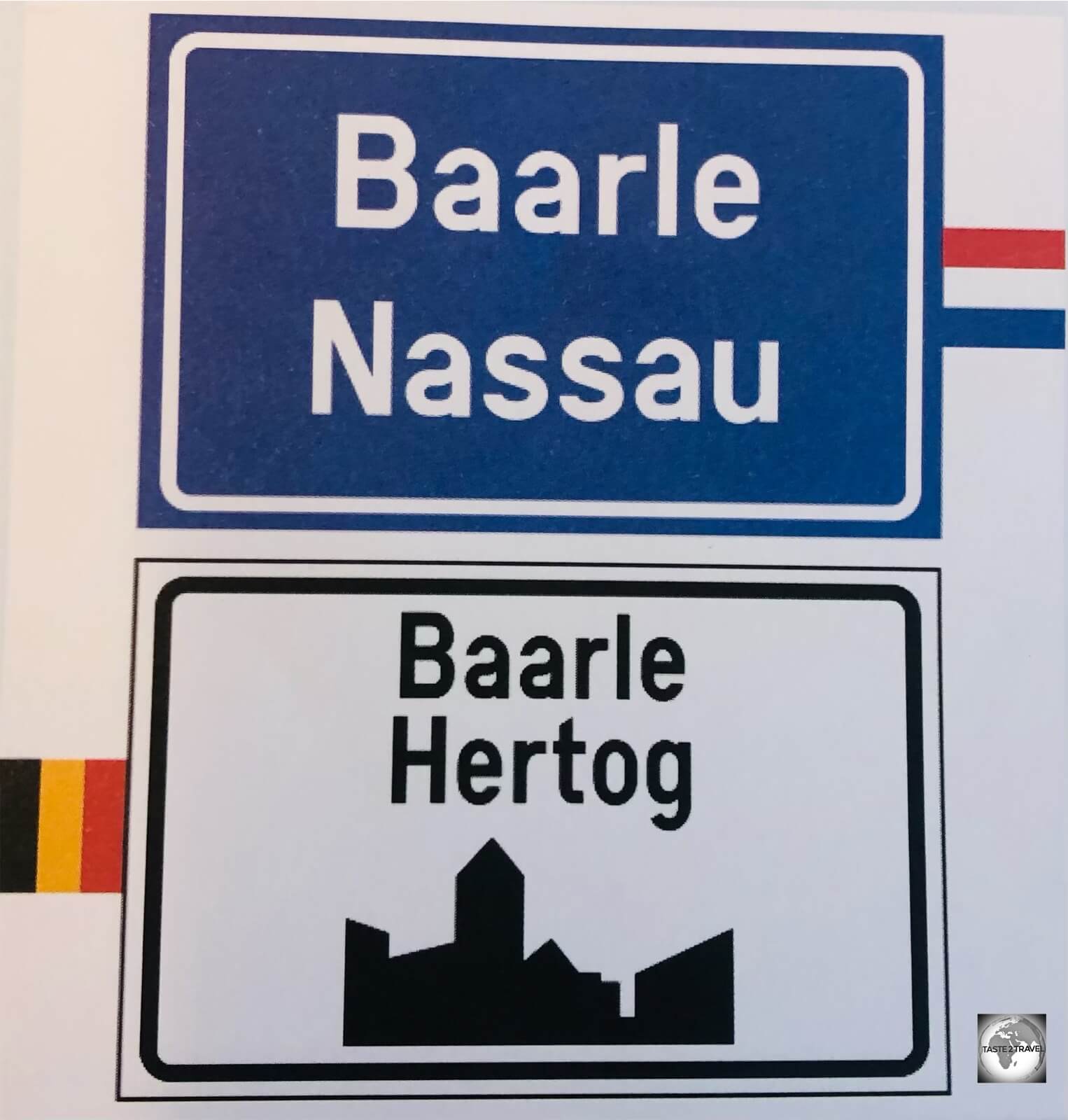 Baarle Nassau (NL) and Baarle Hertog (B) is home to almost half the world's enclaves.