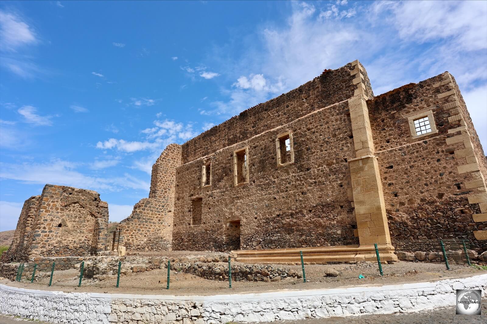 The Sé Cathedral, one of the many ruined complexes which comprises the only UNESCO World Heritage Site on Cape Verde.