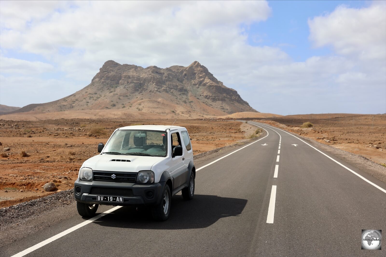 Exploring Boa Vista with my Suzuki 'Jinny' 4WD from the Ouril Hotel Agueda. 