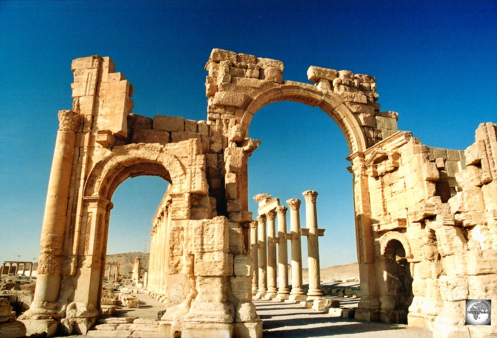 The ruins of Palmyra, Syria