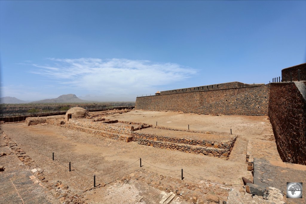 Overlooking Cidade Velha, Forte Real de São Filipe was built to defend the settlement against pirate raids.