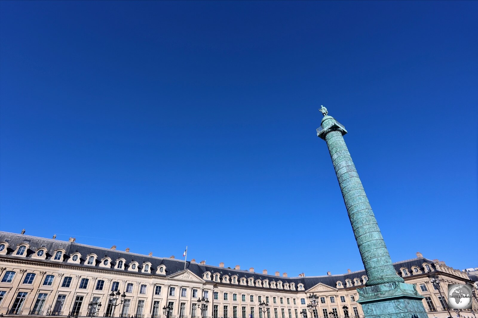 Travel Quiz 46: A view of Place Vendome, Paris, France.