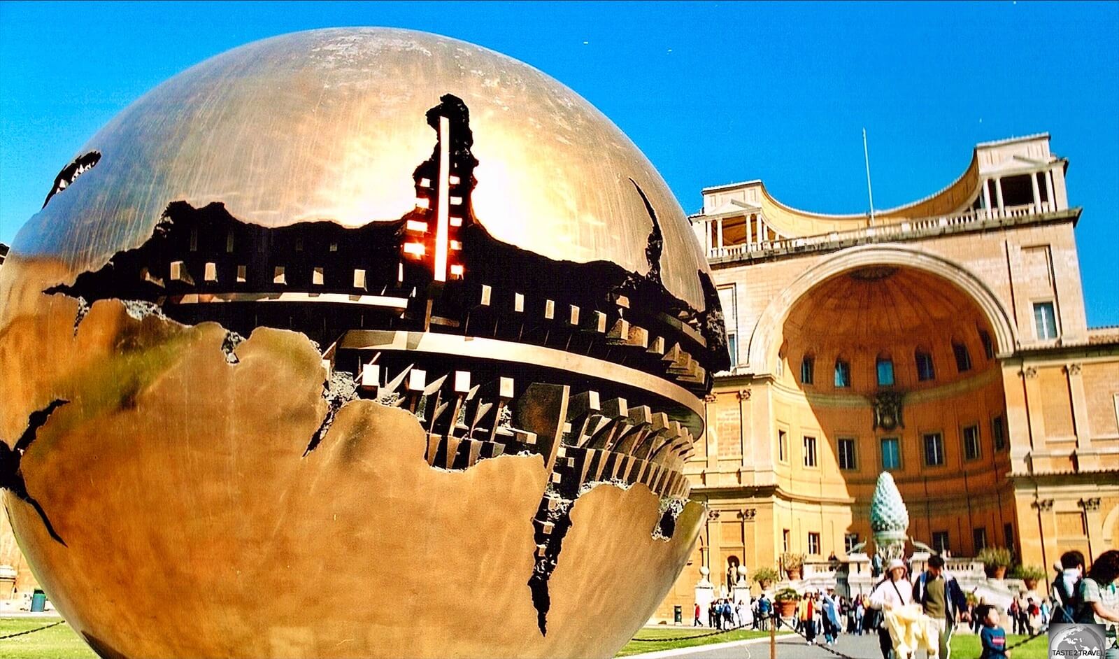 A view of the Vatican Museums, Vatican City.