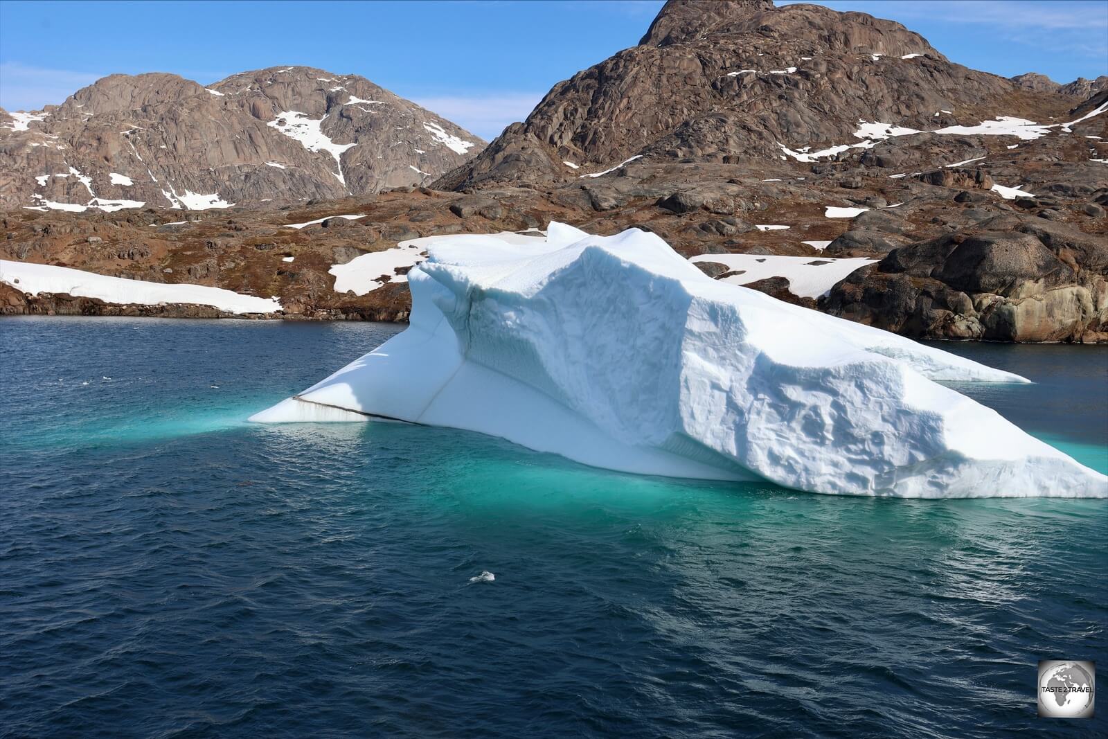 The scenery along the coast of Greenland reminded me of Antarctica. 