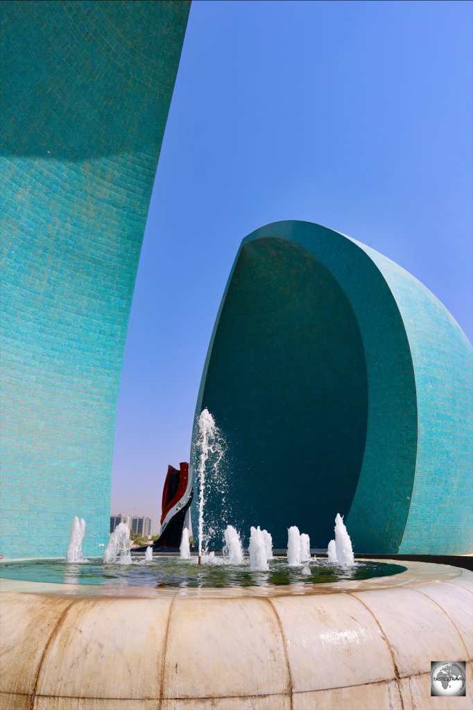 Detail of Martyr's Monument, Baghdad.