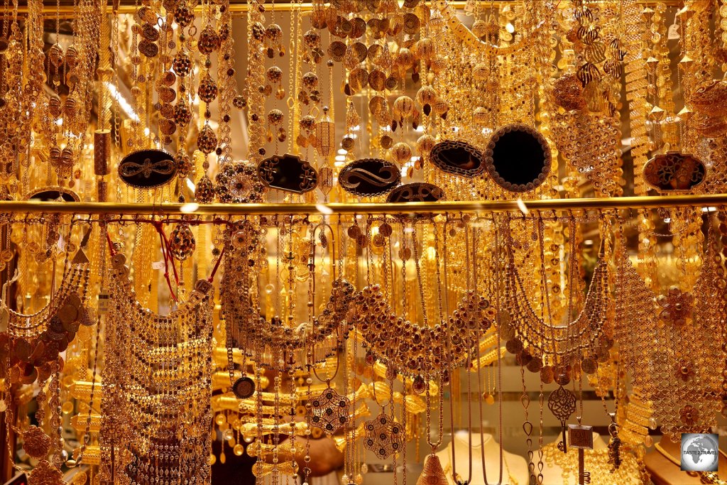 The gold souk at Erbil souk.