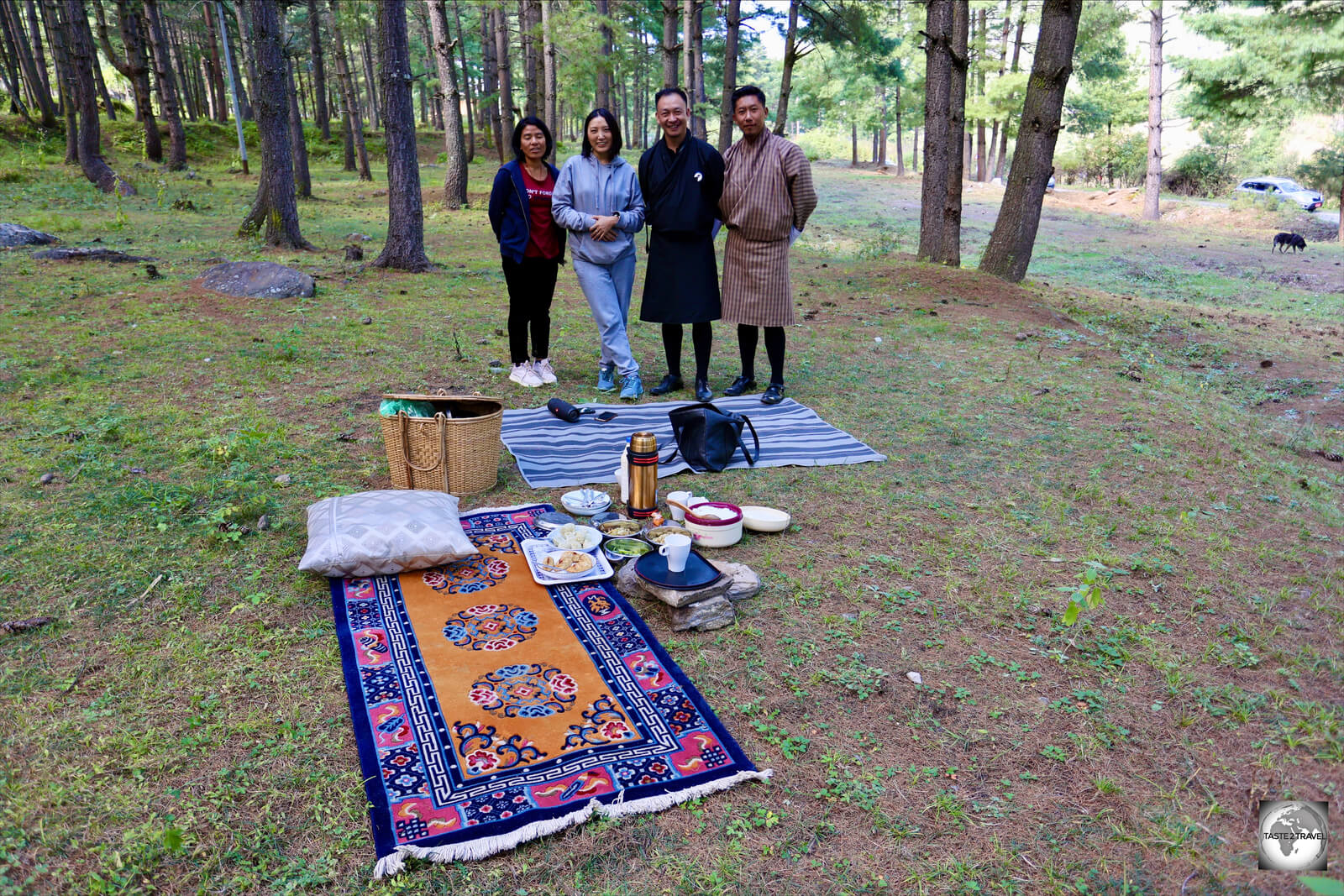 Deki organised a picnic lunch for me in Paro which included delicious Bhutanese vegetarian dishes which she personally cooked. An amazing lunch! 