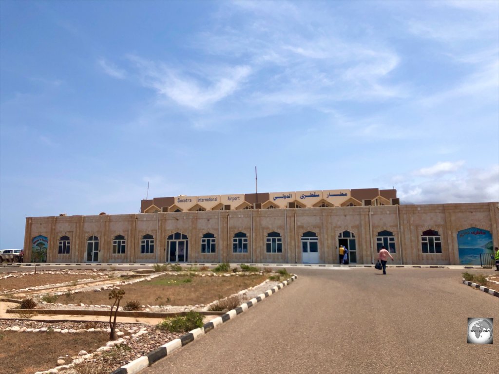 A view of Socotra Airport.