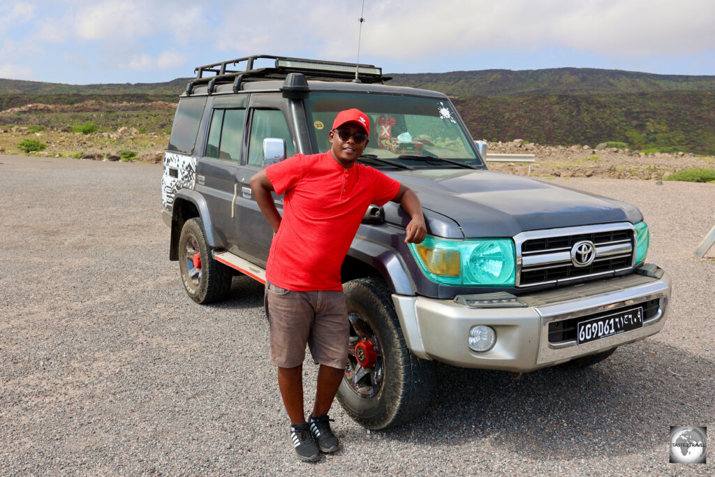 My freelance driver/ guide Akram who was a competent driver and very knowledgeable guide.