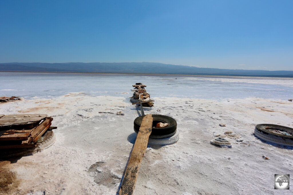 Due to ongoing 'rifting', Lake Assal will one day be inundated by the nearby Gulf of Tadjoura.