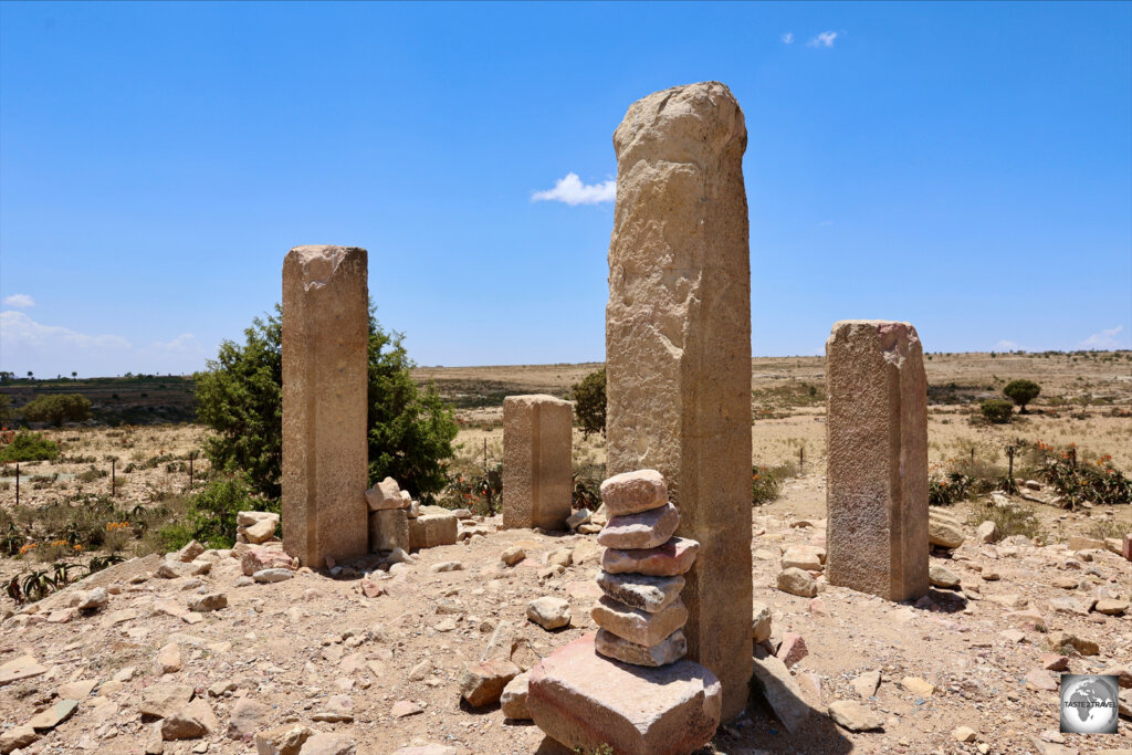 Temple ruins at Qohaito.