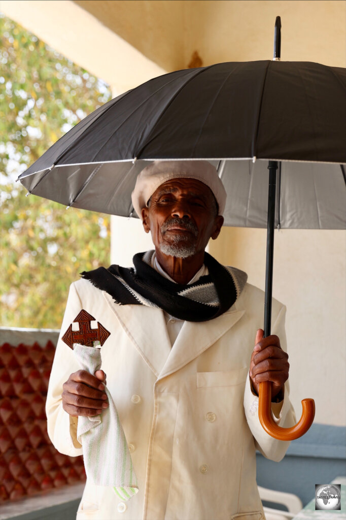 An Eritrean Orthodox Christian.